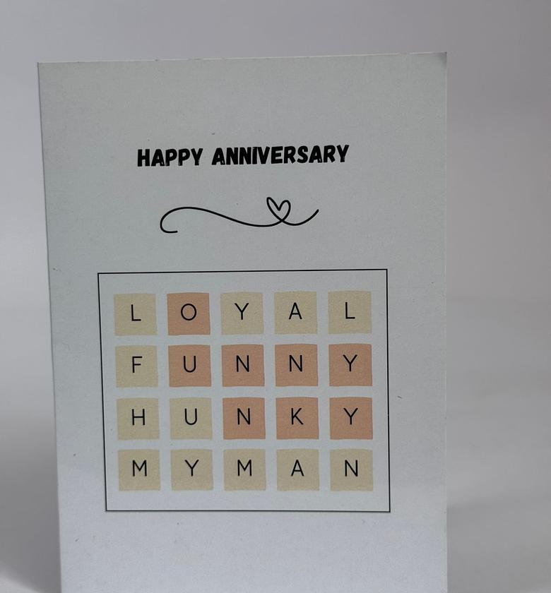 Happy anniversary card  image