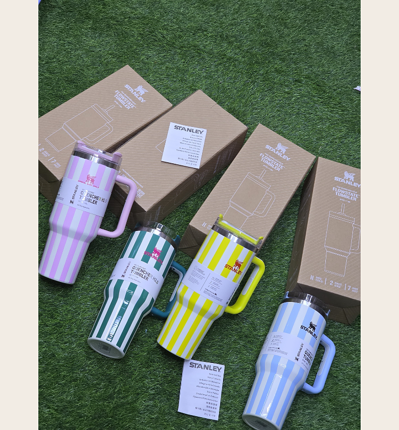 Stanley Oasis Striped FlowState™ H2.0 Tumbler image