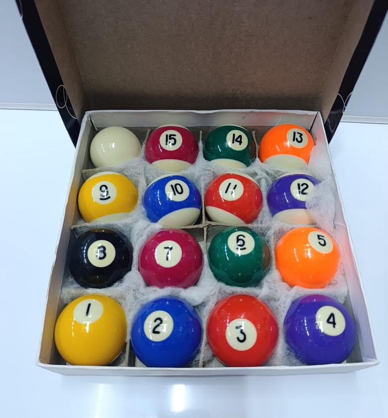 Pool balls set image