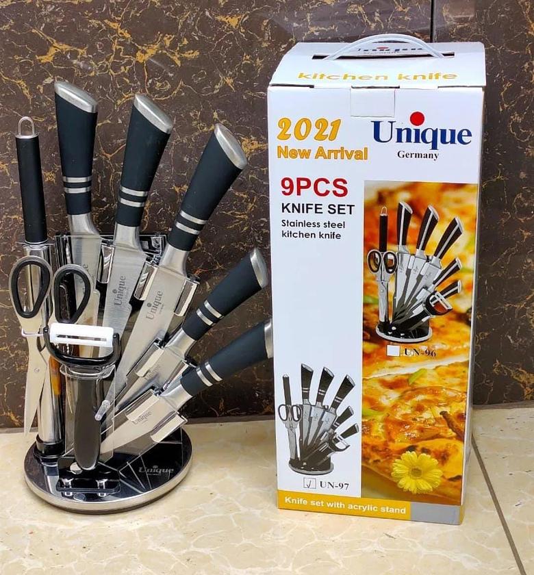 Unique kitchen knives set image