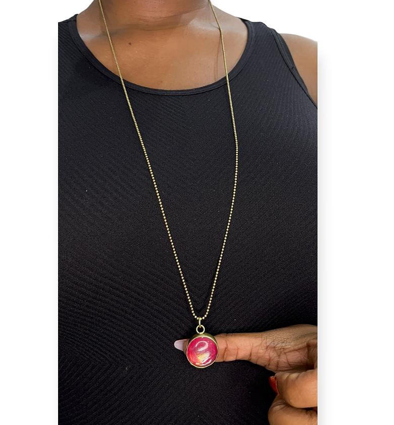 Omari Brass Necklace  image