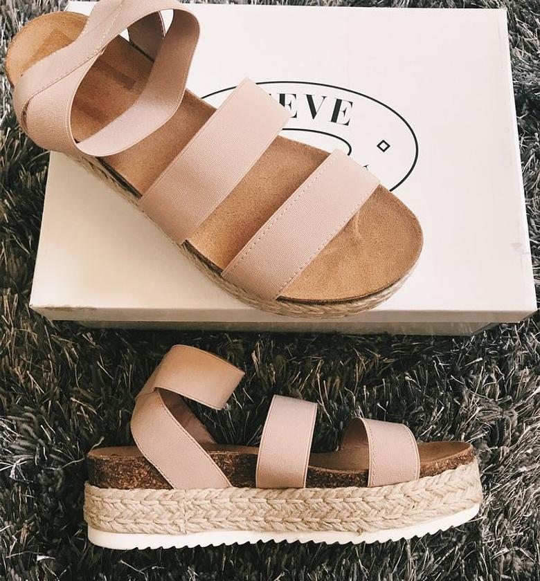 peach women sandals image